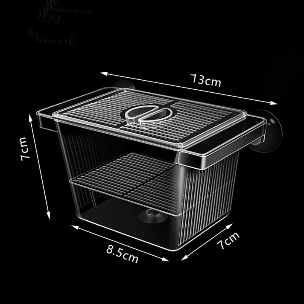 Creative Acrylic Fish Tank Breeding Incubator Aquarium Breeder Isolation Box Grow Seedling Reproduction Holder Fish Fry Aquarium - Image 8