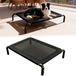 For Outdoor Home Use Elevated Big Dog Bed Summer Dog Nest Convenient Carry Moisture Proof Non-Slip Large Cat Bed Durable