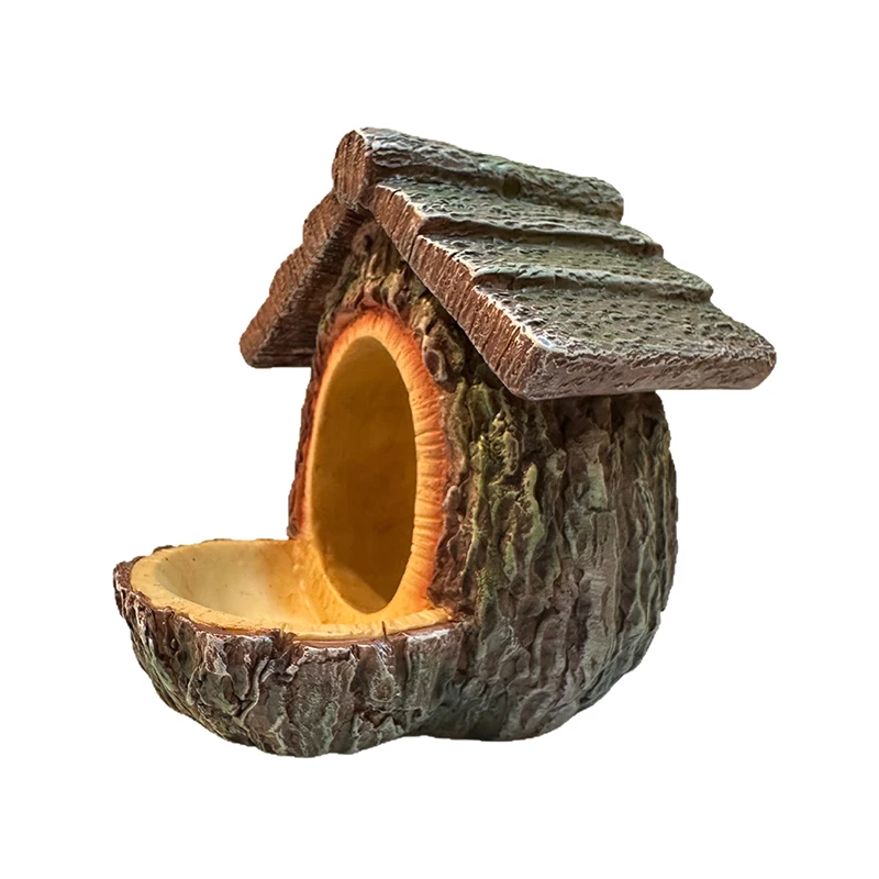 ♥Natural Bark Bird House – Weatherproof Hanging Bird Nest Feeder for Wild Birds & Garden Decoration - Image 7