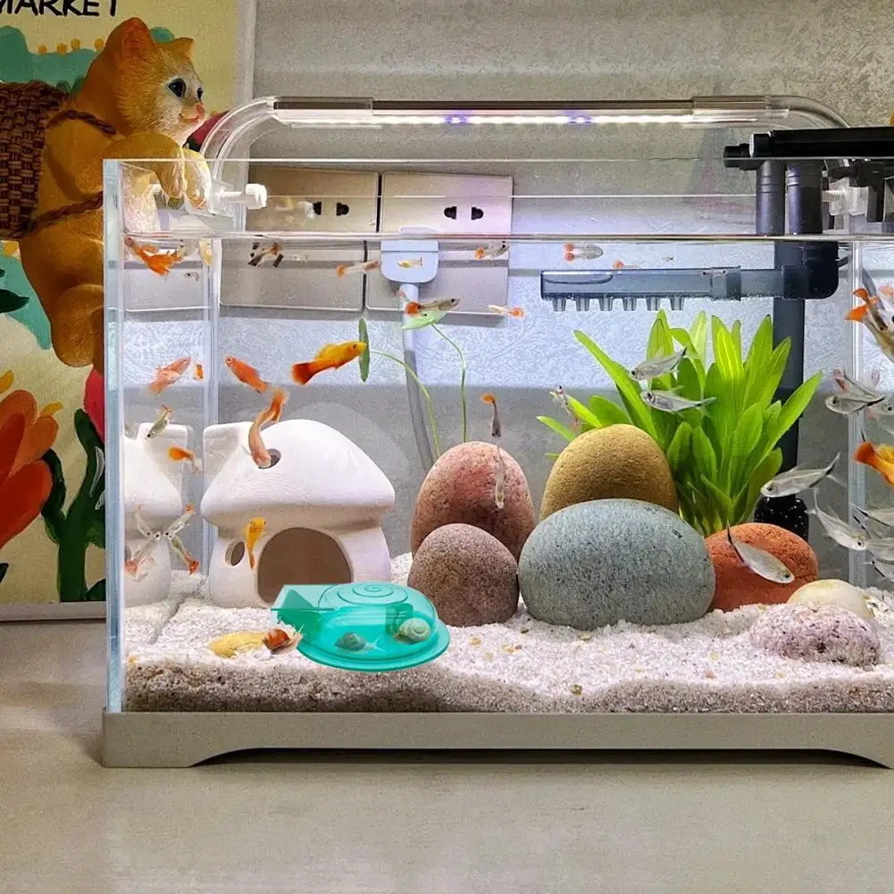 Transparent Lightweight Snail Catcher for Aquarium Small Aquarium Cleaning Tool Planaria Removal Accessory - Image 3