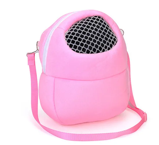 NEW Small Pet Carrier Rabbit Cage Hamster Chinchilla Travel Warm Bags Guinea Pig Carry Pouch Bag Breathable Pet Cage Rat Leash - Image 7