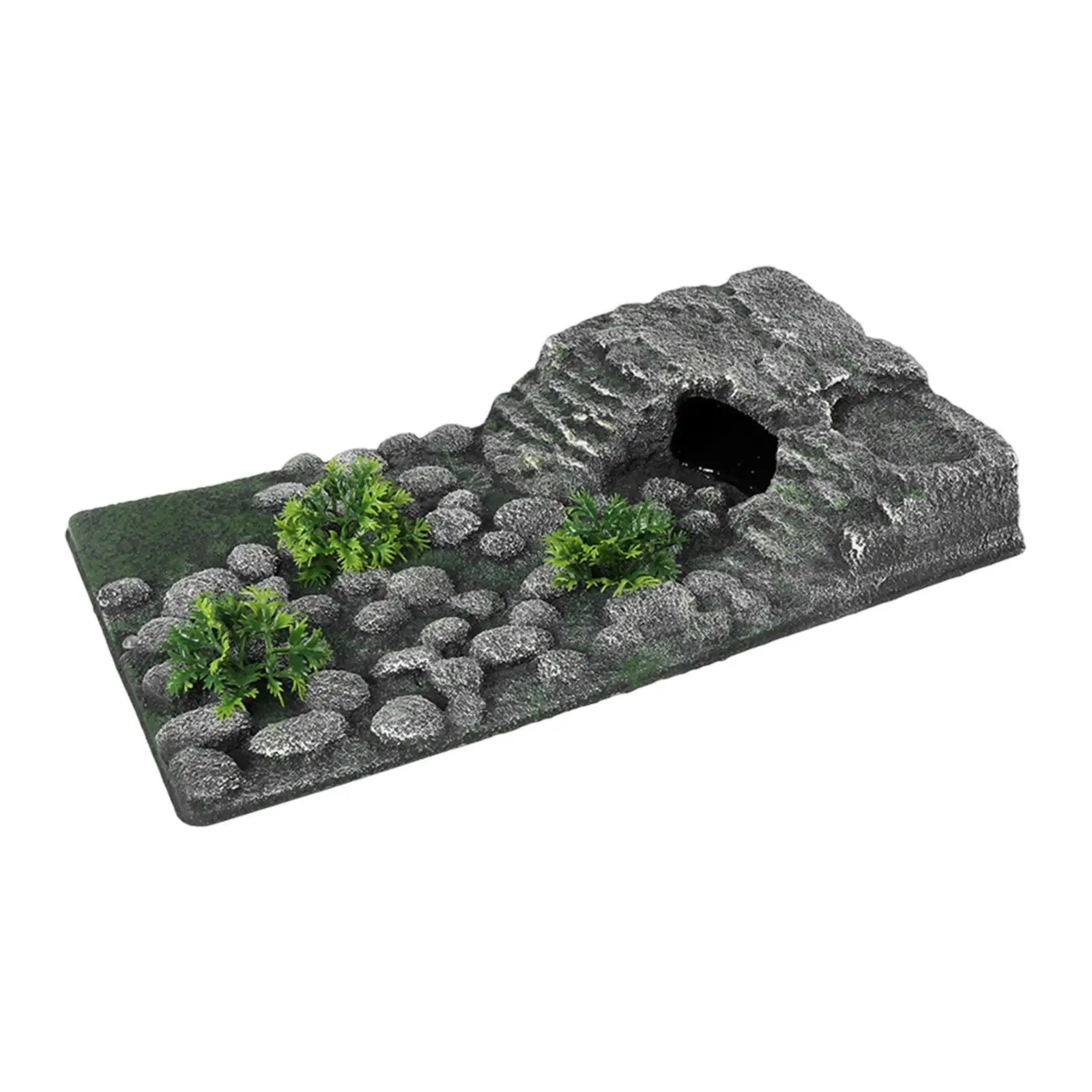 Turtle Basking Platform Climbing Ramp Resin Ornament Reptiles Dock for Bearded - Image 8