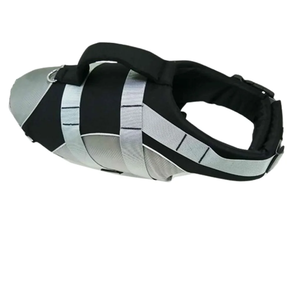 Reflective Dog Life Jacket Adjustable Breathable Pet Safety Vest Enhanced Buoyancy Oxford Cloth Swimming Clothes Beach - Image 12