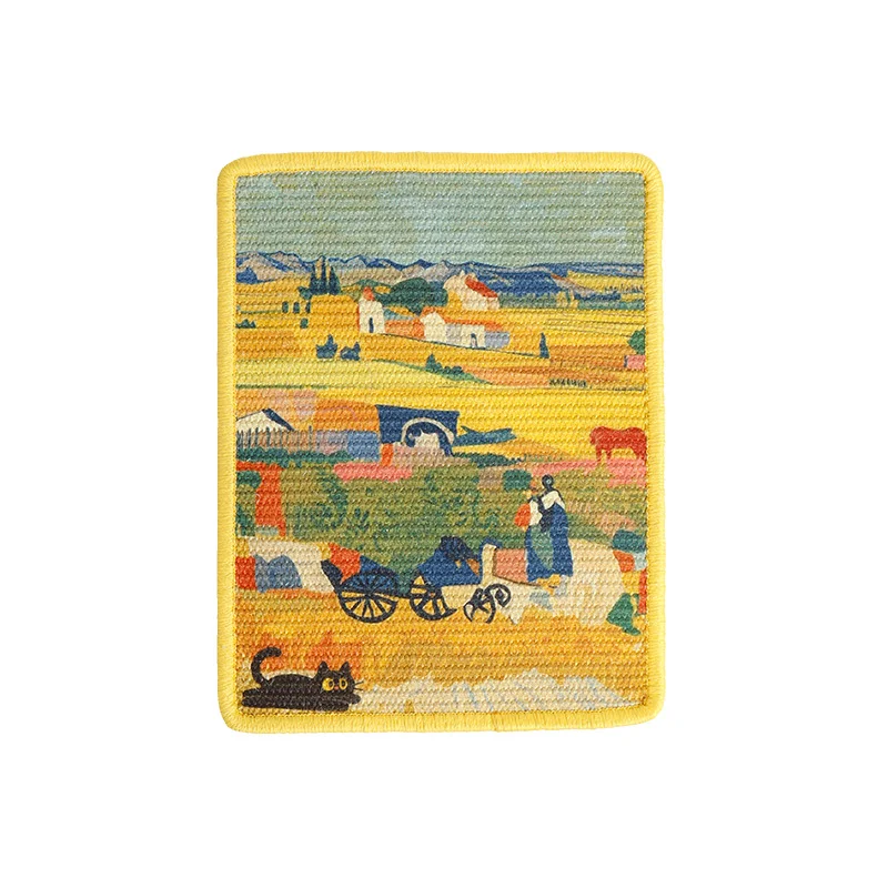 Cat Scratch Board, Sisal Pet Mat, No Debris Falling Off, Wall Sticking, Cat Toys, Cat Wear-resistant Scratch Pads, Pet Supplies - Image 6