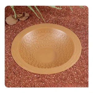 Turtle specific water basin, land turtle bath basin, half water turtle,drinking tray, climbing pet turtle tank, creating scenery