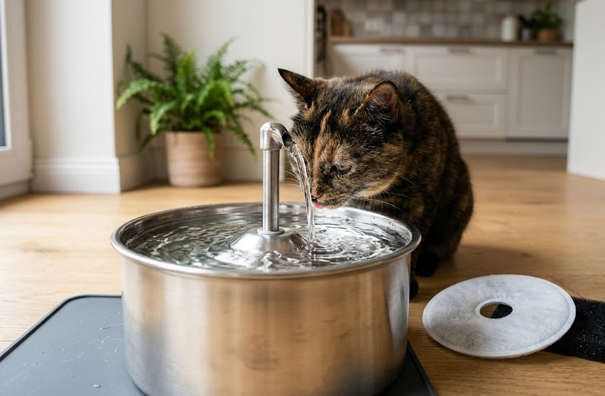 Cat Water Fountain Filter Replacement: How Often Should You Change It?